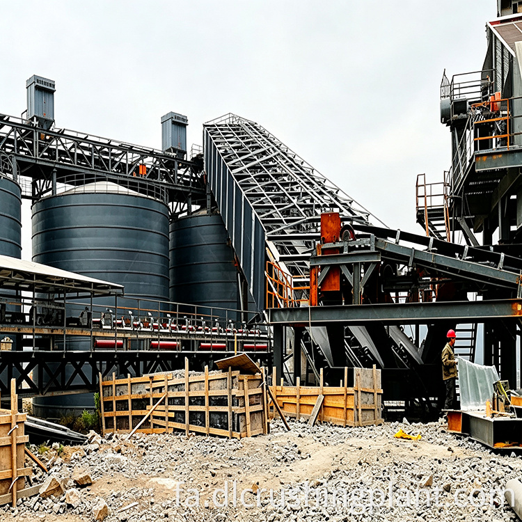 دستگاه ساخت ماسه روتور دوگانه و ترکیب سنگ شکن چکشی سنگین dual rotor sand making machine and heavy hammer crusher combination